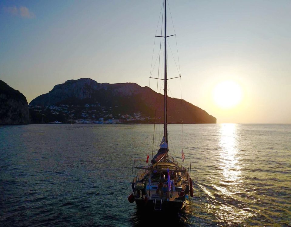 Rossodisera - sailboat - noleggio barca a vela - charter napoli beneteau57