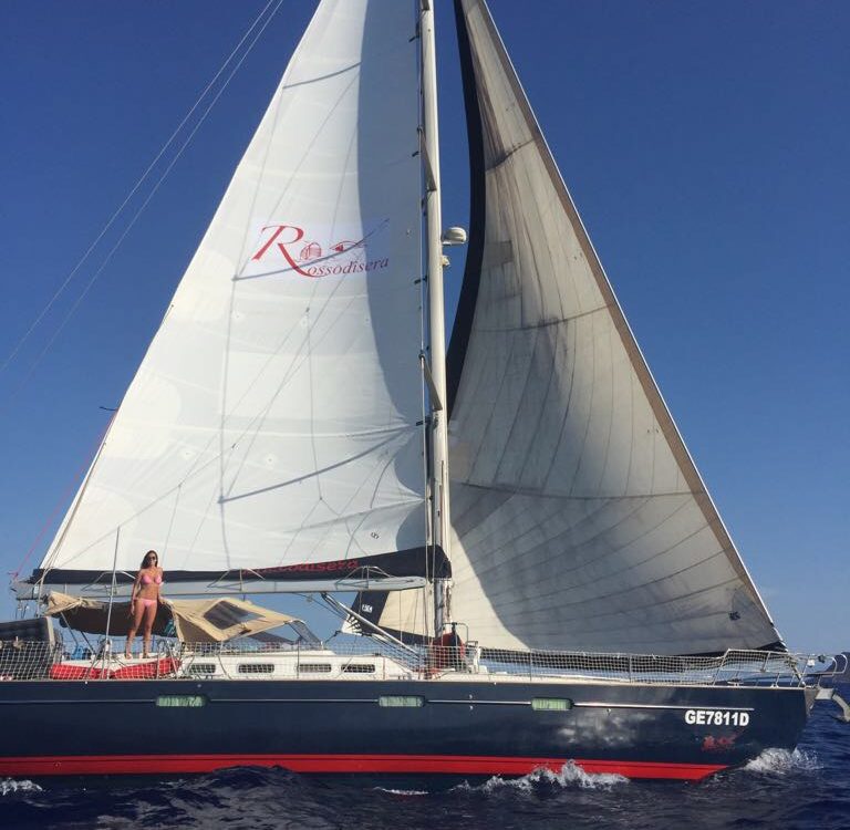 Rossodisera - sailboat - noleggio barca a vela - charter napoli beneteau57
