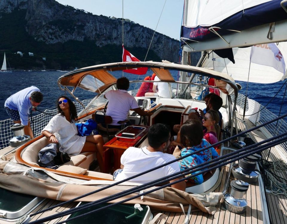 Rossodisera - sailboat - noleggio barca a vela - charter napoli beneteau57